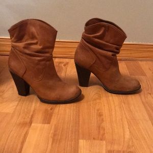 Mia Limited Edition leather cowboy boots.